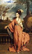 Sir Joshua Reynolds Portrait of Jane Fleming, Countess of Harrington wife of Charles Stanhope, 3rd Earl of Harrington china oil painting artist